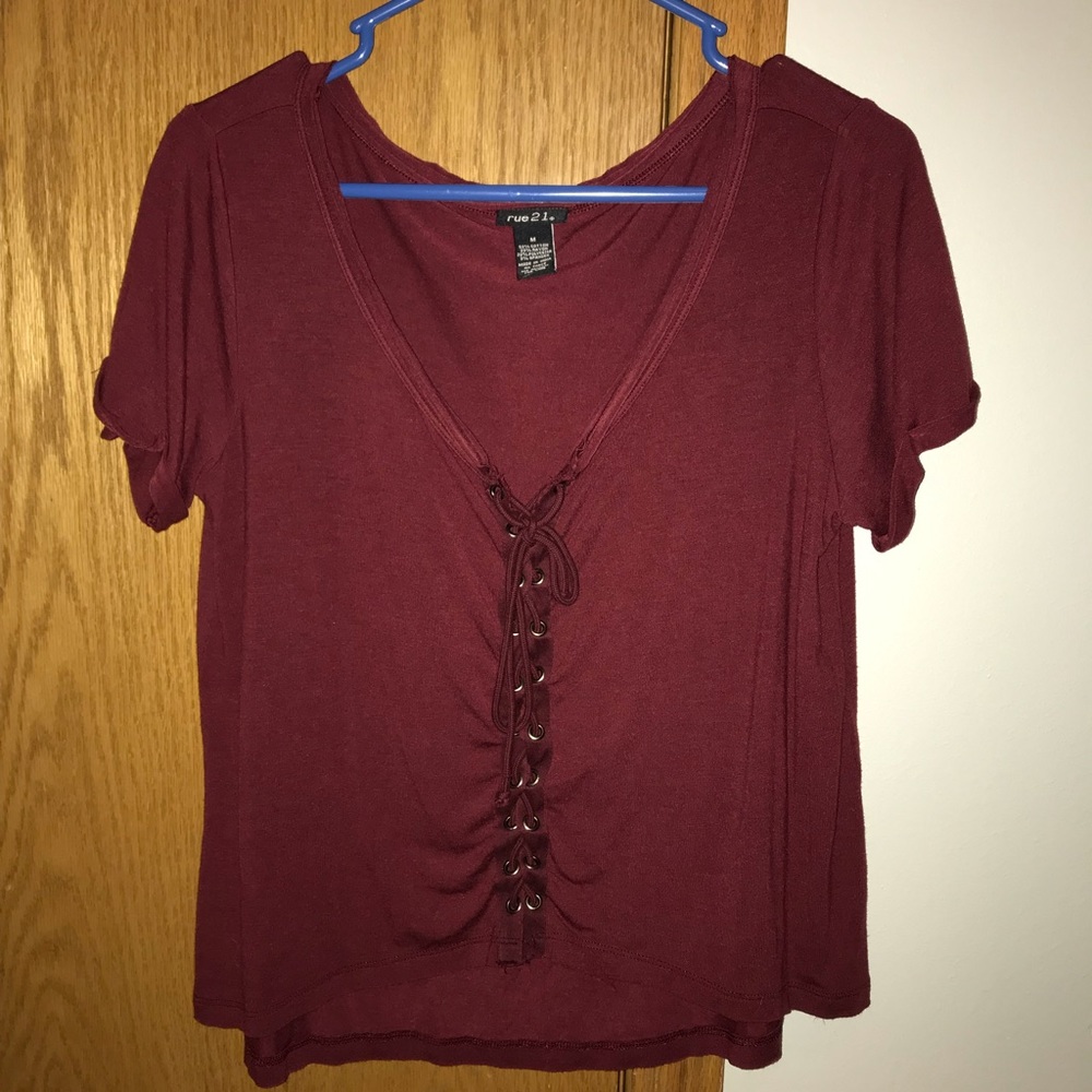 Lace-up Top
